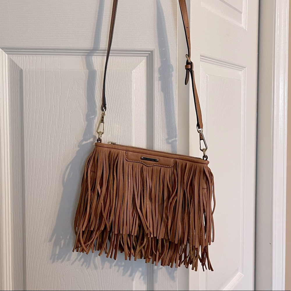 Rebecca minkoff brown crossbody